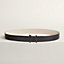 Panache Zebre belt buckle & Reversible leather strap 32 mm, view 1 of 3