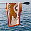 Panthere au Soleil beach towel, View: Worn, worn, view 2 of 3