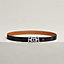 Parade belt buckle & Hermès sur Mer reversible leather strap 24&nbsp;mm, view 1 of 3