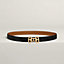 Parade belt buckle & Reversible leather strap 24&nbsp;mm, view 1 of 3