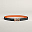 Parade belt buckle & Reversible leather strap 24 mm, View: , view 1 of 3