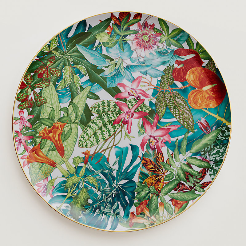 Passifolia round platter, large model