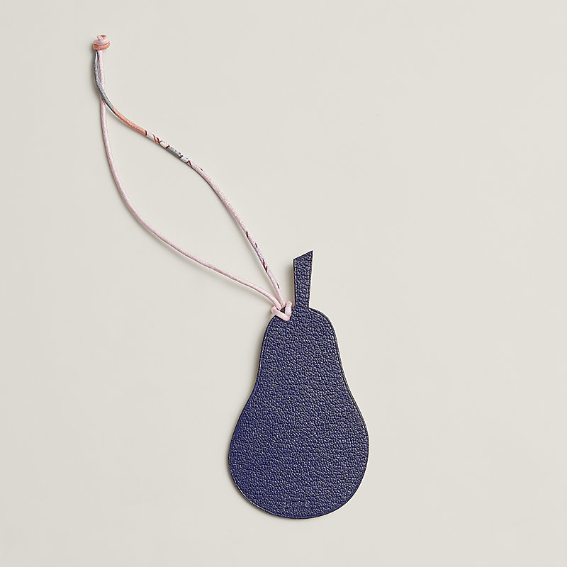 Pear and leaf charm