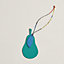 View: front, Pear and leaf charm