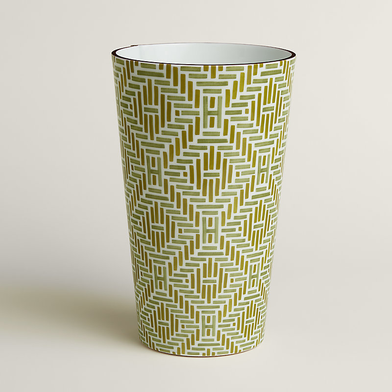 Perimetre Vannerie high vase, large model