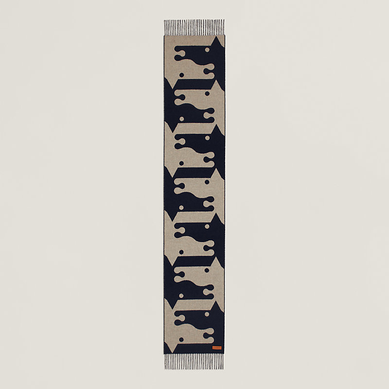 Petite Casaque Parthenon scarf, View: , view 4 of 6