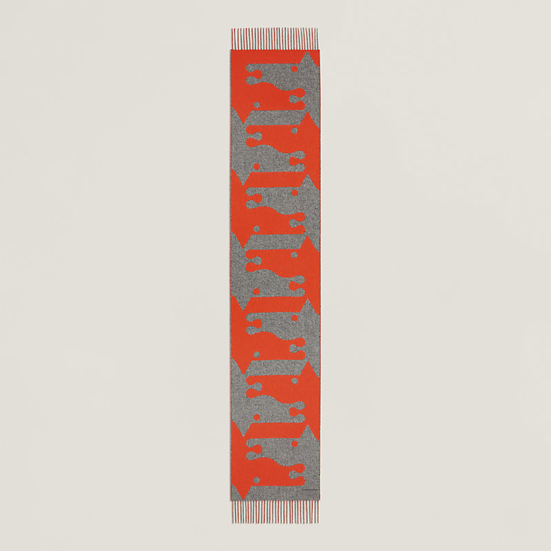 Petite Casaque Parthenon scarf, View: , view 4 of 6