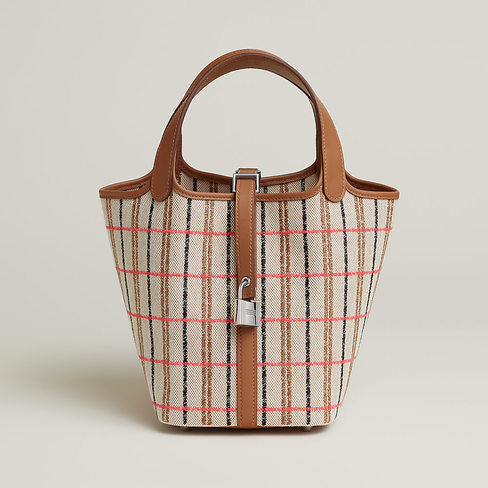 HERMES フォンテーヌ FWRD Renew Hermes Epsom Constance 24 Shoulder Bag in Etoupe