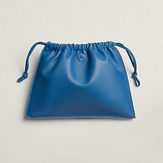 ◇巾着型が美しい◇『HERMES』Pilo ポーチ HERMES 巾着バッグ Pilo Small (HERMES/ポーチ) H083138CKBD