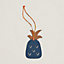 Pineapple and leaf charm, view 3 of 6