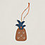 Pineapple and leaf charm, view 2 of 6