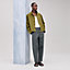 View: Worn, "Pique plie" buttoned jacket