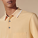 View: Worn, "Piqures sellier" polo shirt