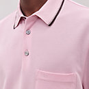 View: Worn, "Piqures sellier" polo shirt