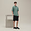 View: Worn, "Piqures sellier" polo shirt
