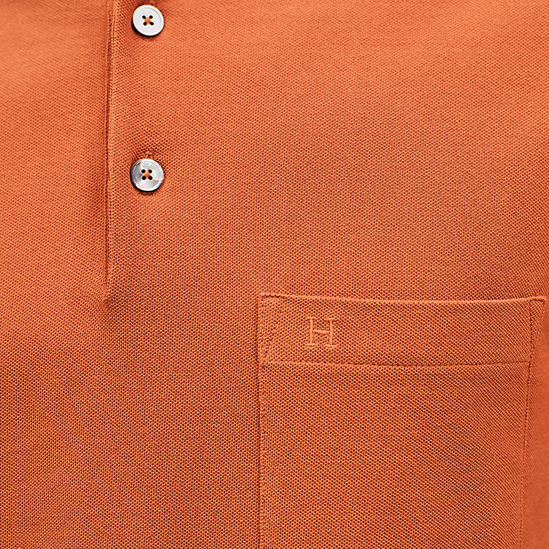 "Piqures sellier" polo shirt