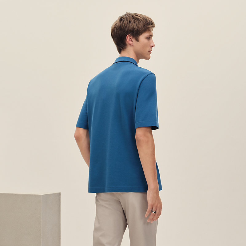 "Piqures sellier" polo shirt