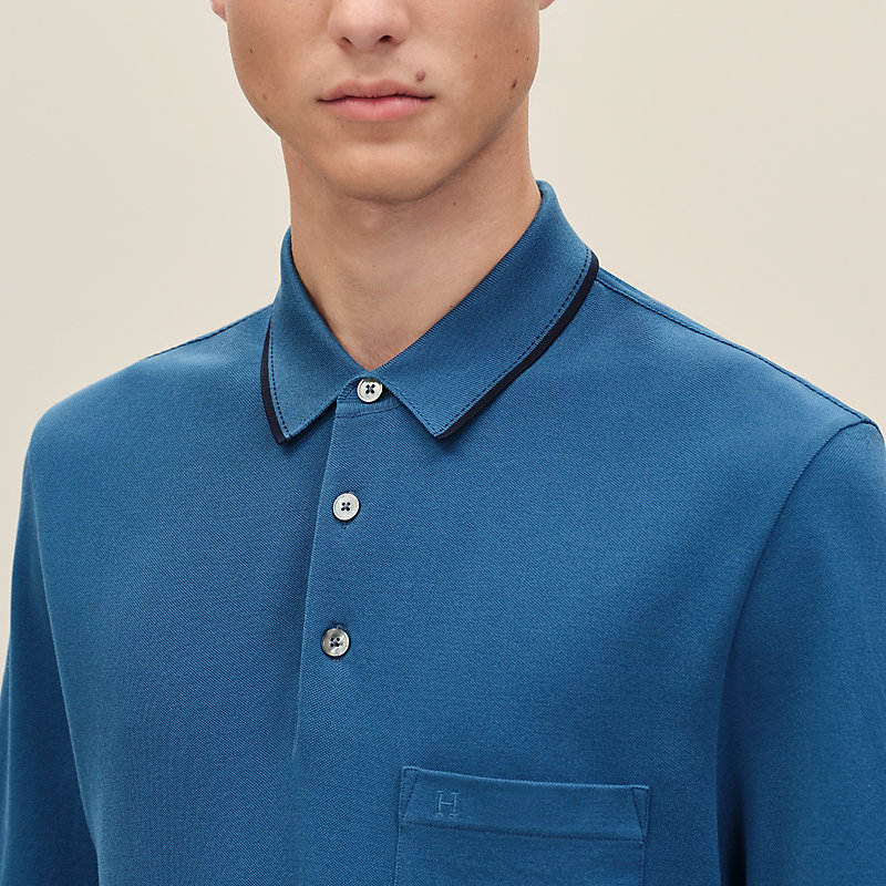 "Piqures sellier" polo shirt