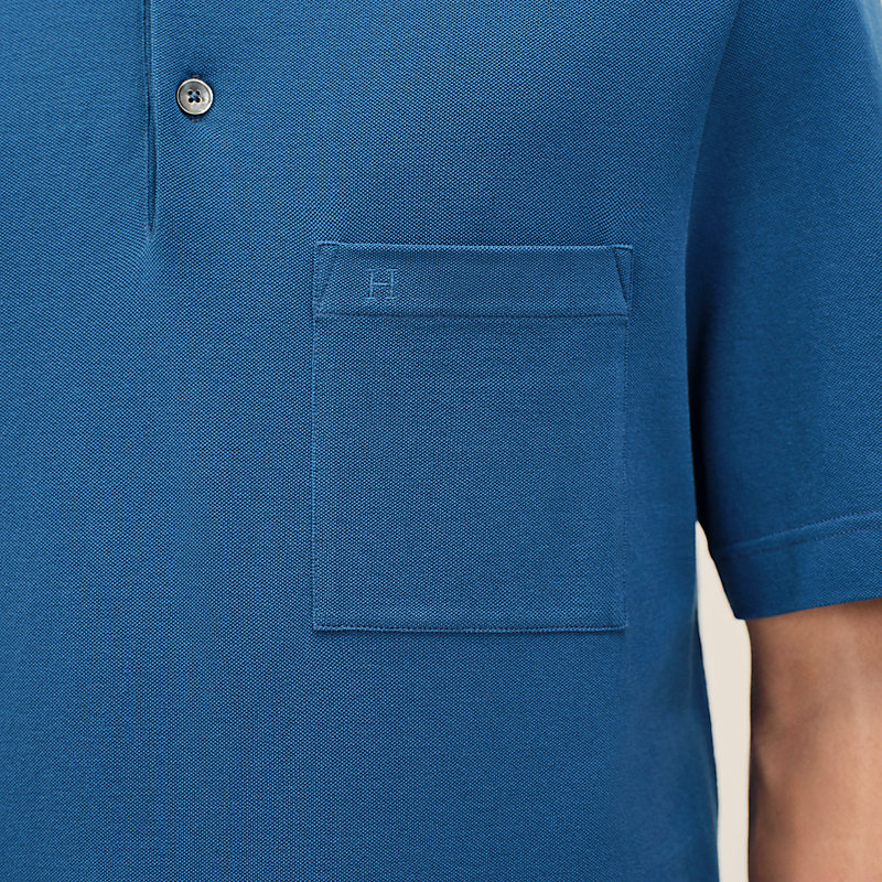 "Piqures sellier" polo shirt