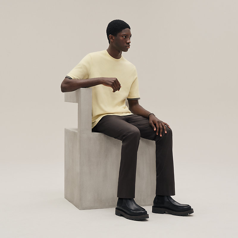 "Piqures sellier" t-shirt