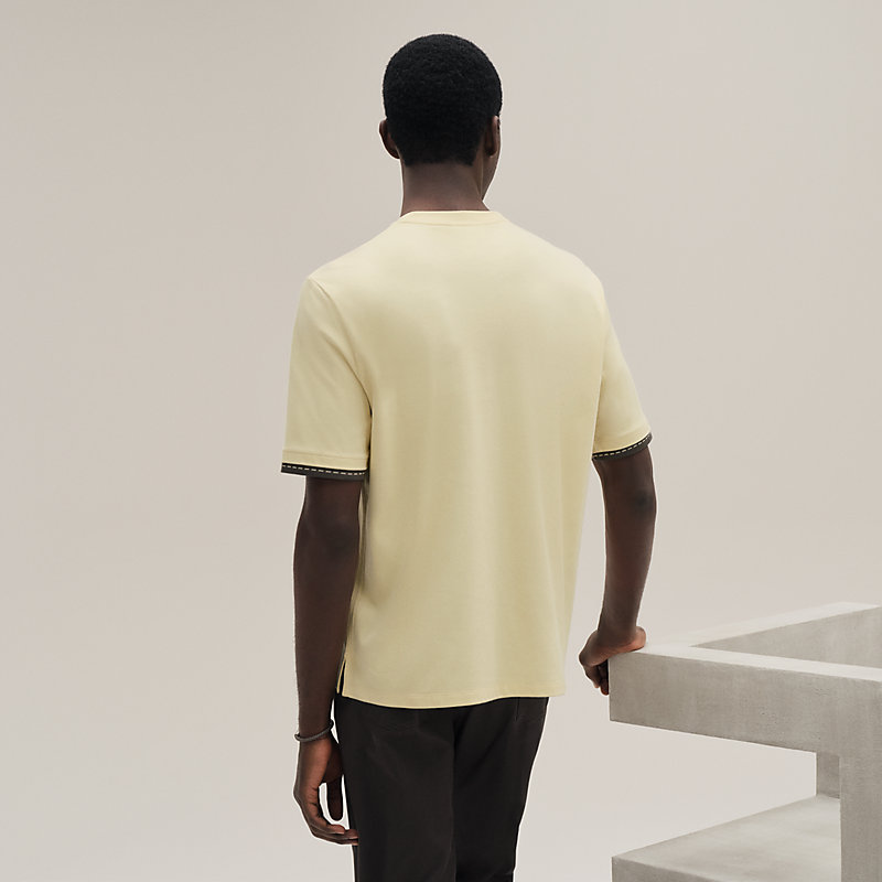 "Piqures sellier" t-shirt