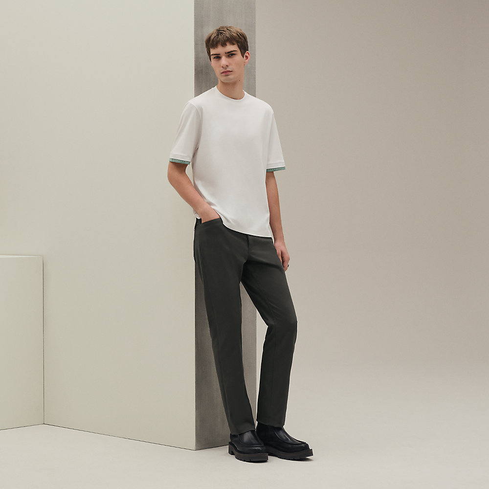 【シンプルイズベスト☆】HERMES Tシャツ Piqures sellier Piqures sellier