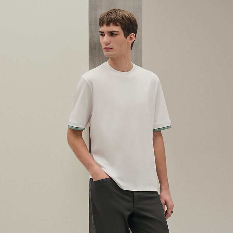 "Piqures sellier" t-shirt