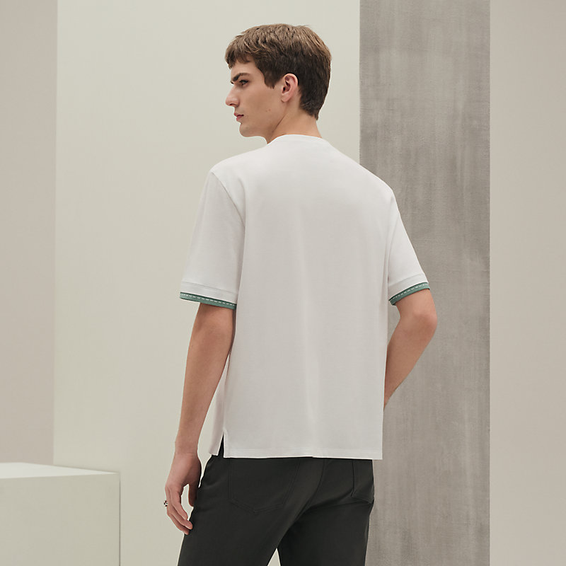 "Piqures sellier" t-shirt