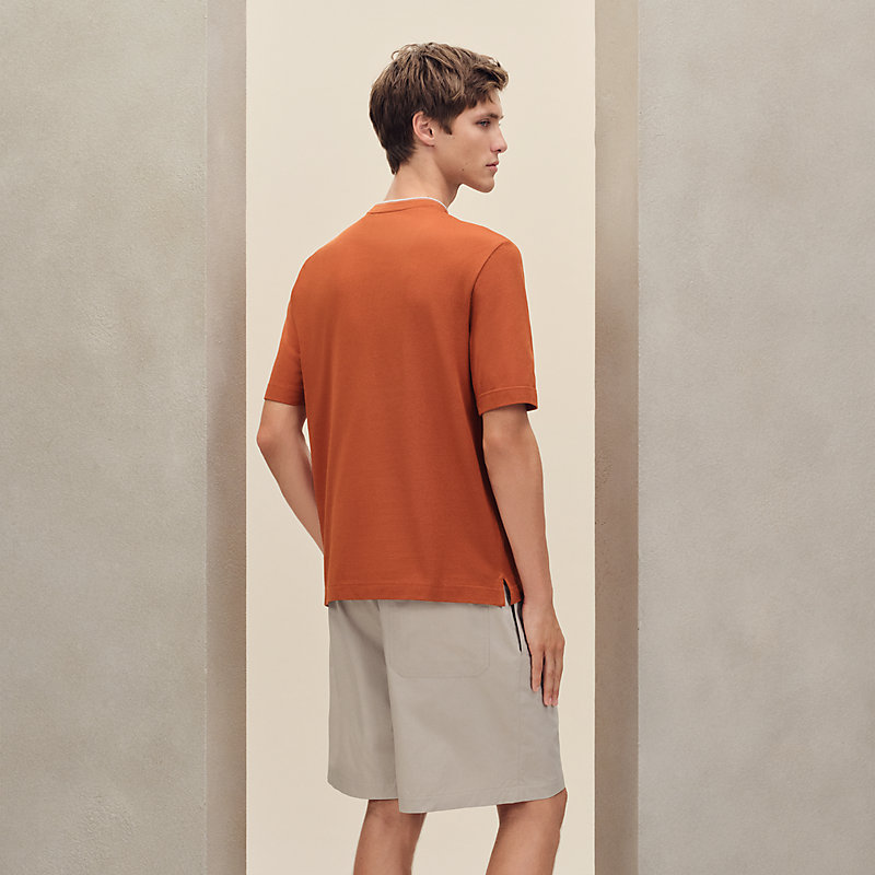 "Piqures sellier" t-shirt