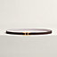 Pirouette belt buckle & Reversible leather strap 13 mm, View: , view 1 of 3