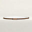 Pirouette belt buckle & Reversible leather strap 13&nbsp;mm, View: , view 1 of 3