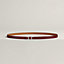 Pirouette belt buckle & Reversible leather strap 13&nbsp;mm, View: , view 1 of 3