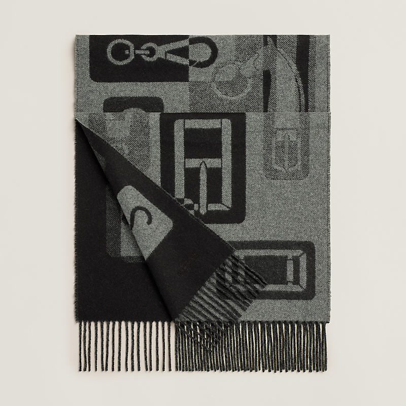 Pochoirs Equestres scarf