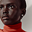 Point Sellier earrings, small model, View: Worn, worn, view 2 of 2