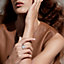 Point Sellier ring, large model, View: Worn, worn, view 2 of 3