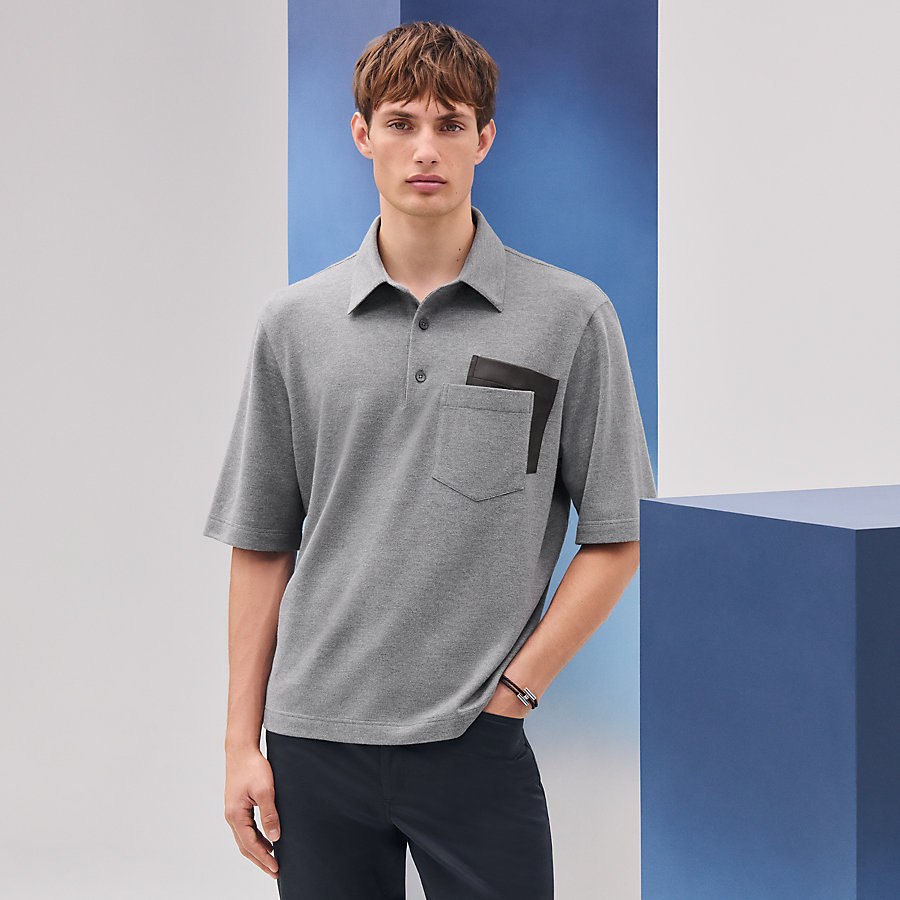 Polo shirt with pocket