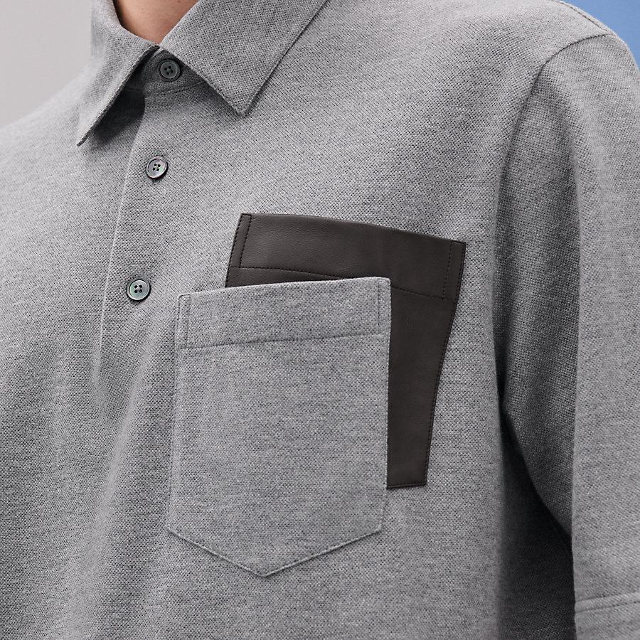 Polo shirt with pocket