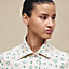 "Porte-Bonheur Bandana" denim jacket, View: Worn, worn, view 4 of 6