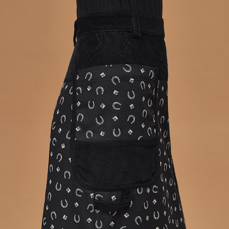 “Porte-Bonheur Bandana”直筒半身裙, 视图: , 当前为第5张（共6张）