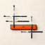 View: front, Precise blending brush, L'Estompeur de precision