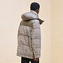 View: Worn, "Prince of Wales surligne" puffer coat