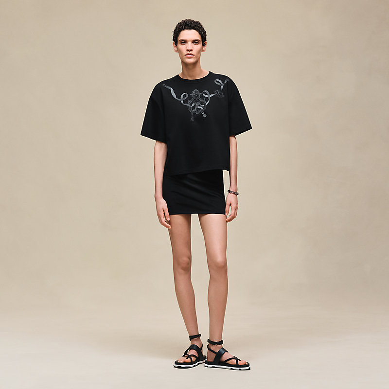 Printed boxy t-shirt