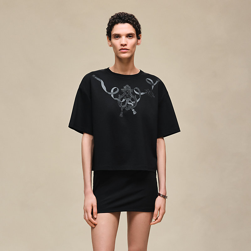 Printed boxy t-shirt