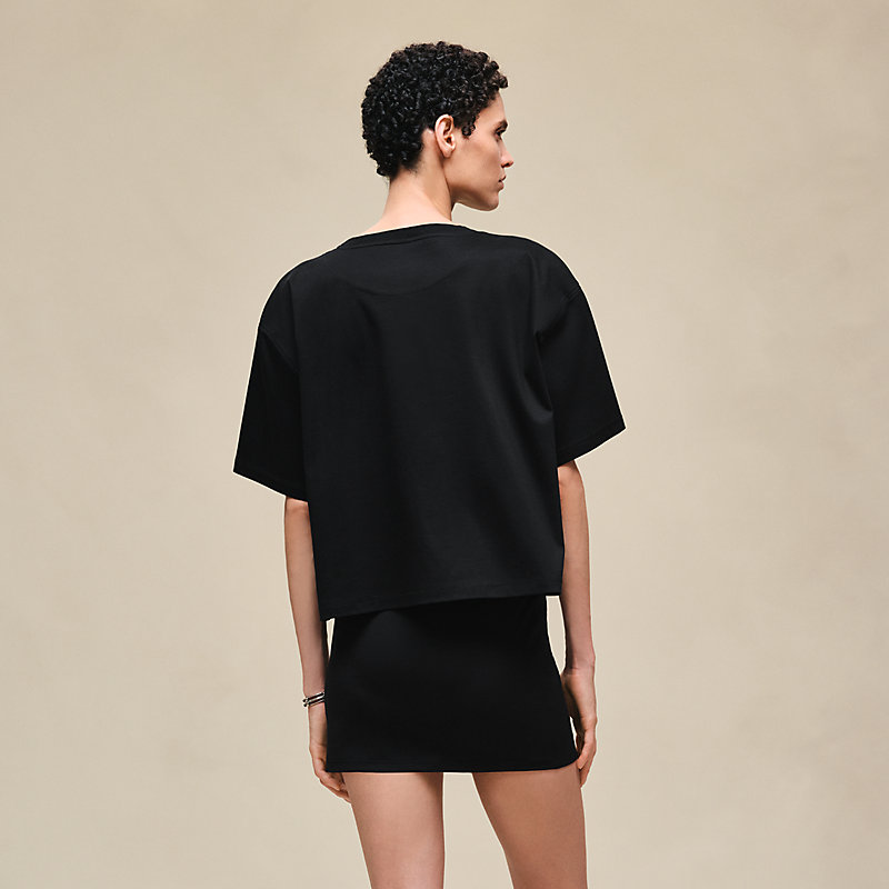 Printed boxy t-shirt