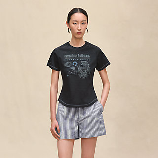 【上品に♡】HERMES Tシャツ マイクロ オシャレ＊【HERMES】エルメス マイクロTシャツ 半袖 (HERMES/T