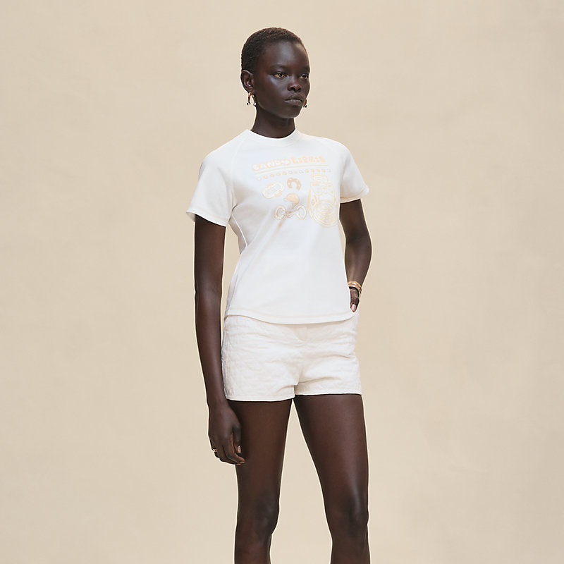 Printed micro t-shirt