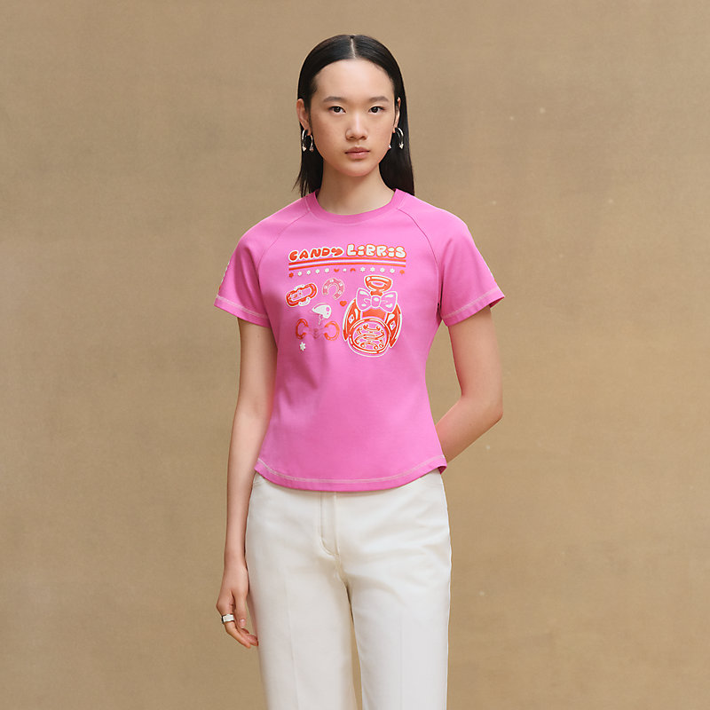 Printed micro t-shirt