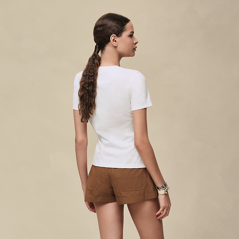 Printed micro t-shirt