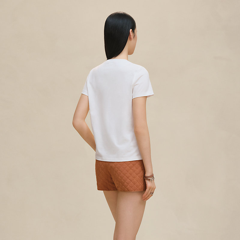 Printed straight t-shirt
