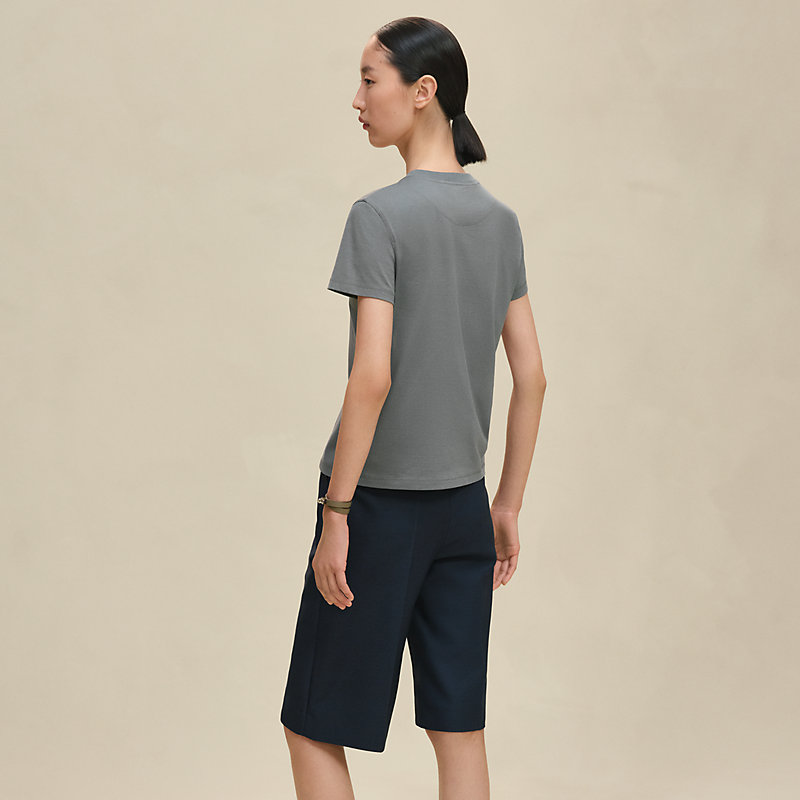 Printed straight t-shirt